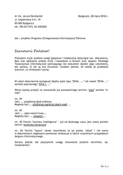 Plik:PZIP J. Dorozynski - uwagi redakcyjne i jezykowe.pdf